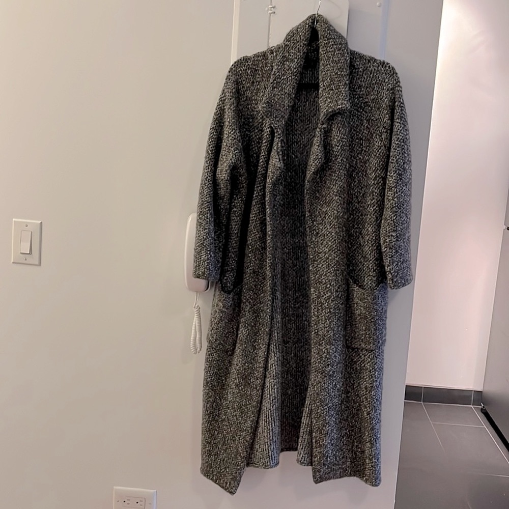 Zara Long Knit Jacket